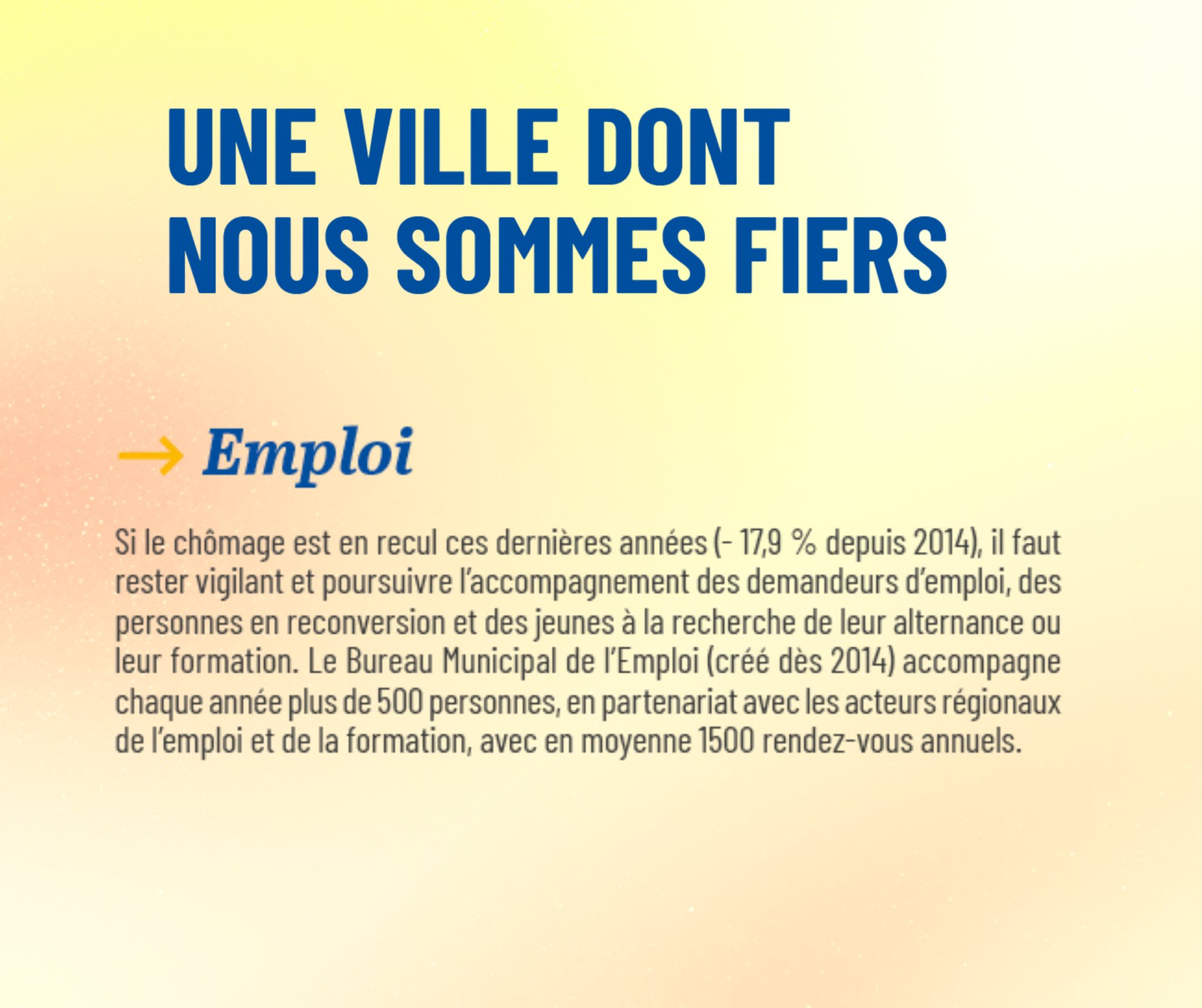 programme David ROussel 2026 élection municipale Fécamp