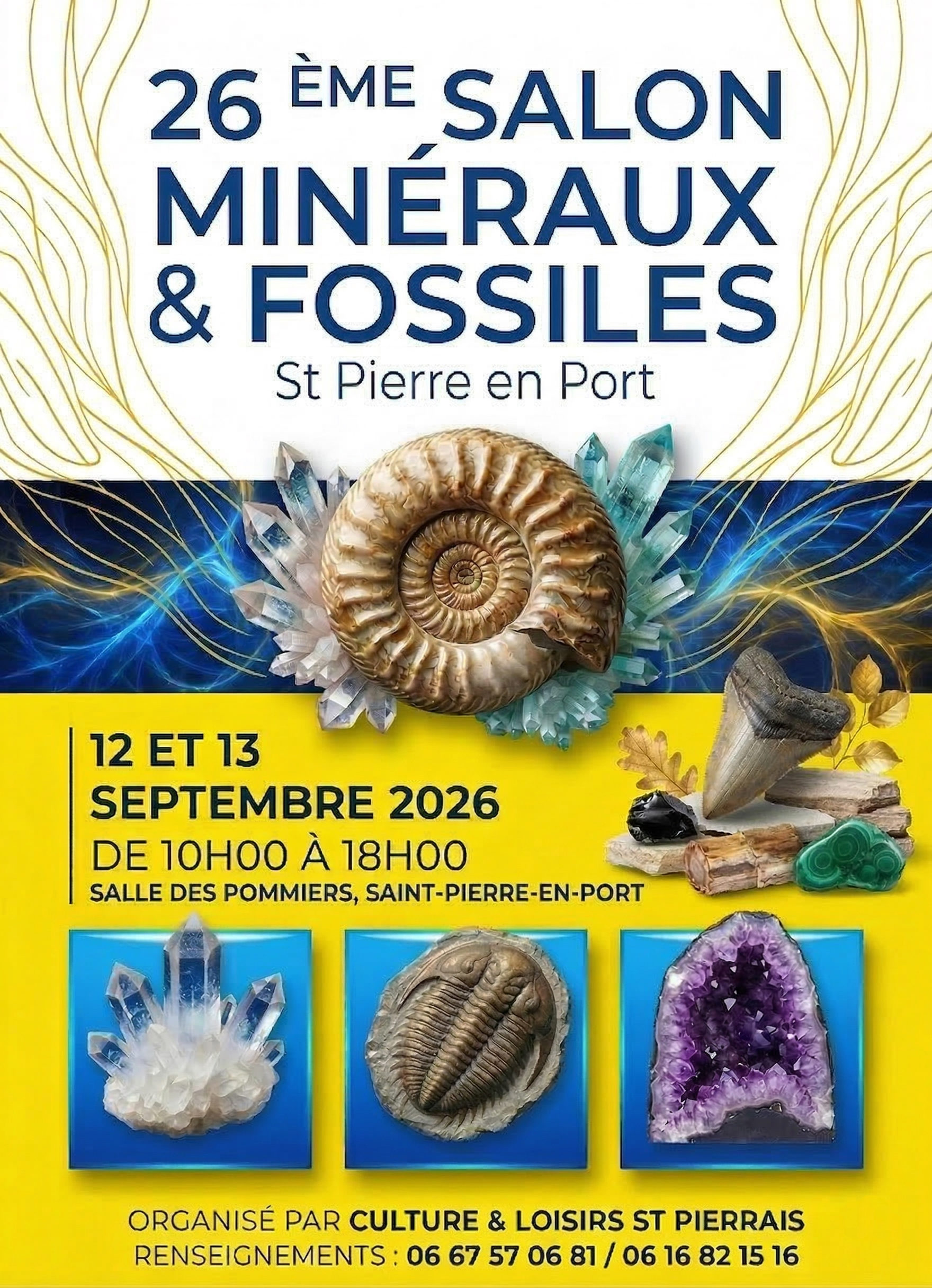 26 bourse mineraux et fossiles saint-pierre-en-port
