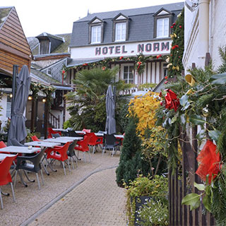 restaurant Hôtel Normand Yport normandie